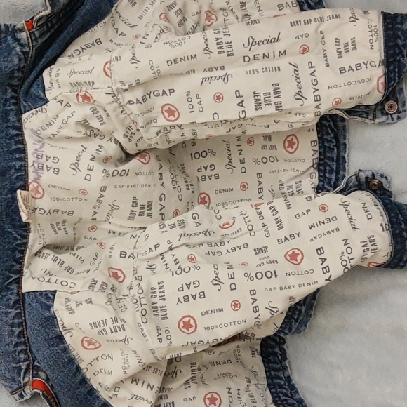 Baby Gap Original Special Edition Legendary Denim Zip Up Jacket VTG 12-24 mos - Picture 14 of 16